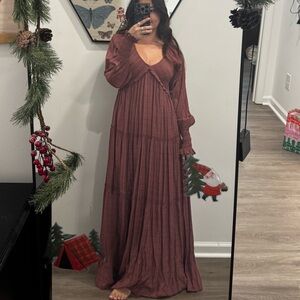 Mauve Maxi Dress